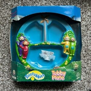 Vintage Teletubbies plate 1998 Tubby Plate antique toys vintage toys collectible